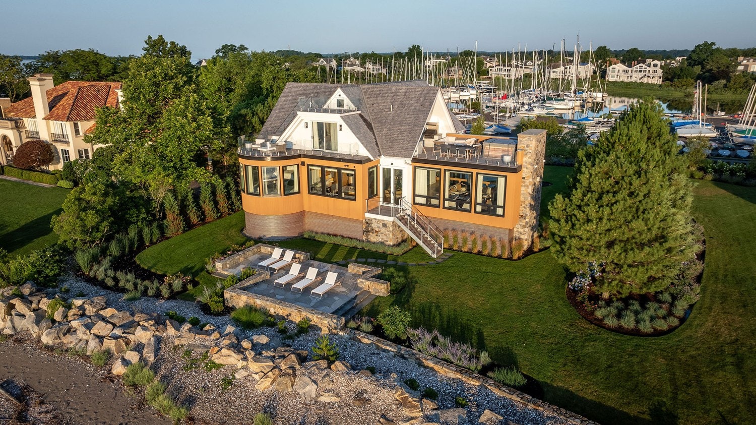 ultra modern luxury waterfront home